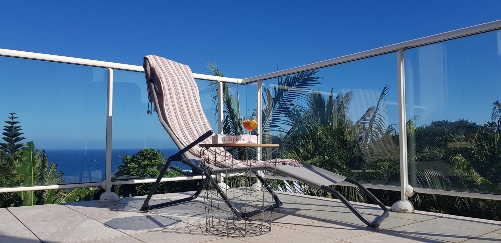 Grande Villa Au Calme - Vue Exceptionnelle - Climatisation - Piscine Sel Chauffee - Jardin Tropical Vincendo Luaran gambar