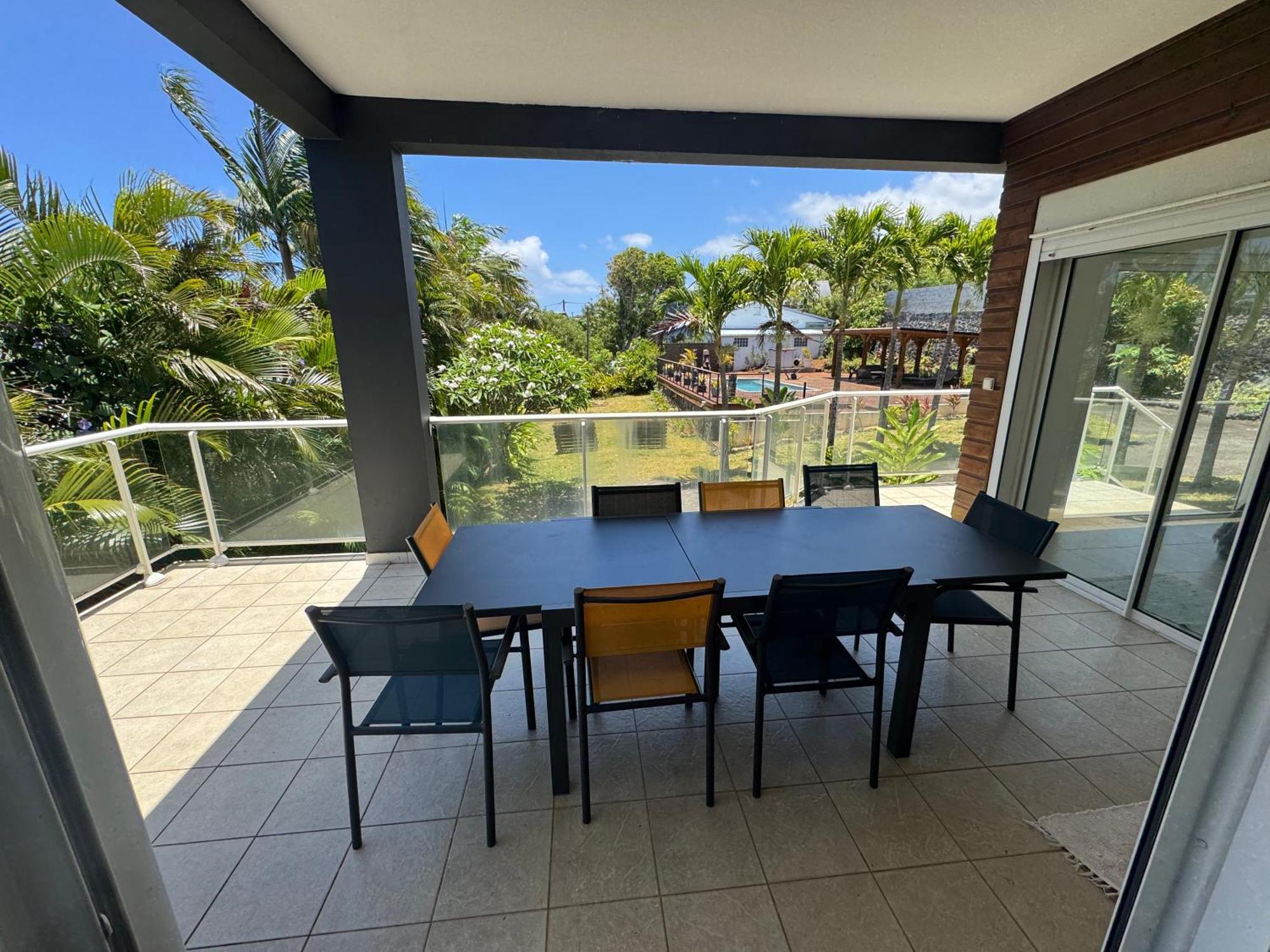 Grande Villa Au Calme - Vue Exceptionnelle - Climatisation - Piscine Sel Chauffee - Jardin Tropical Vincendo Luaran gambar